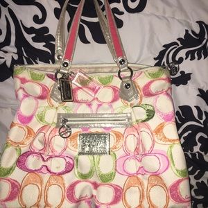 Coach x Poppy designer handbag